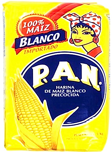 Harina P.A.N Pre-Cooked White Corn Meal  5 lbs